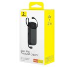 Baseus QPOW 2 DUAL KABLOLU 10.000 MAH 22.5W POWERBANK-SIYAH batería externa Litio 10000 mAh Negro