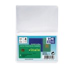 Etui 4 cartes  8,5X5,4 PVC 20/100ème incolore