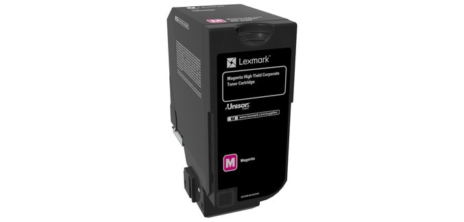 Lexmark 84C2HME Cartouche de toner 1 pièce(s) Original Magenta
