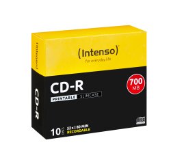Intenso CD-R 700MB 52x 10 pz