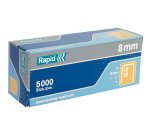 Agrafe Rapid 13/8 galvanisée - Boîte de 5000