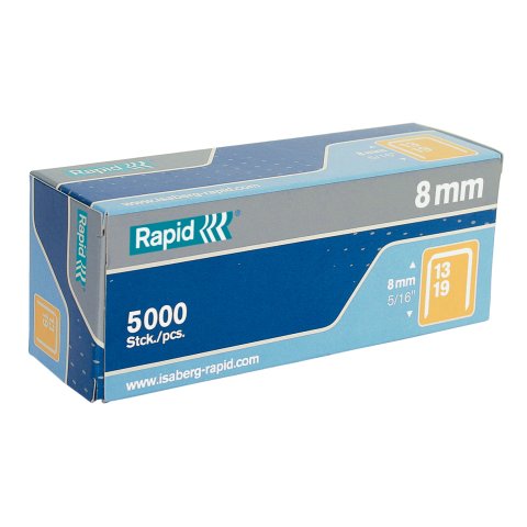 Grapas galvanizadas rápidas 13/8 - Caja de 5000