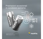 Varta LITHIUM Cylindrical CR2, CR15H270 (Batteria a celle rotonde, 3V) Blister da 1