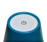 Muitomas TABLELAMPBL lampada da tavolo LED Blu artico