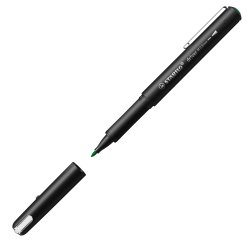 Stylo-feutre stabilo driver pointe moyenne trait 0,8mm    encre vert