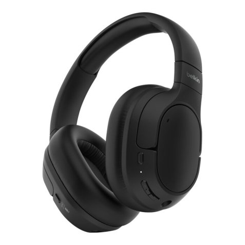 Belkin AUD008HQBK écouteur/casque Casques Sans fil Arceau Appels/Musique USB Type-C Bluetooth Noir
