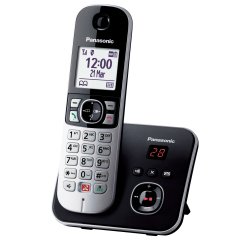 Panasonic KX-TG6861 DECT telephone Caller ID Black, Grey