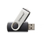 Intenso Basic Line unità flash USB 64 GB USB tipo A 2.0 Nero, Argento