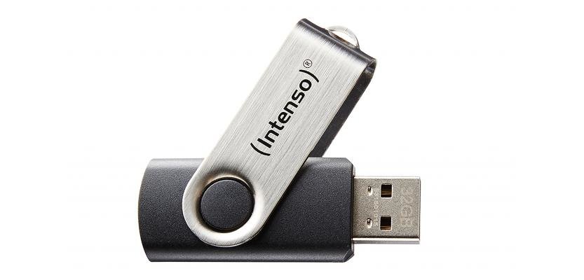 Intenso Basic Line unità flash USB 64 GB USB tipo A 2.0 Nero, Argento