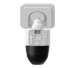 Eufy SoloCam S340, cámara solar de seguridad, cámara exterior inalámbrica, vigilancia de 360°, sin puntos ciegos, Wi - Fi 2,4 GHz, sin cuotas mensuales, compatible con HomeBase 3