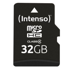 Intenso 3403480 flashgeheugen 32 GB MicroSDHC Klasse 4