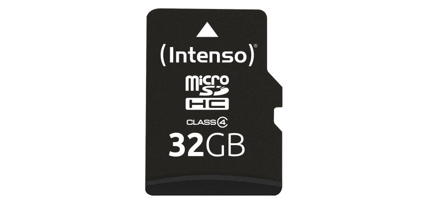 Intenso 3403480 flashgeheugen 32 GB MicroSDHC Klasse 4