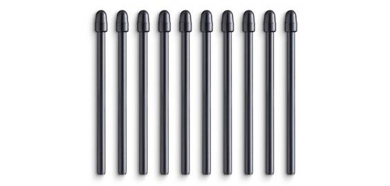 Wacom ACK22211 Accesorio para pluma estilográfica Negro 10 pieza(s)