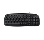 MCL ACK-298/N clavier Universel USB AZERTY Français Noir