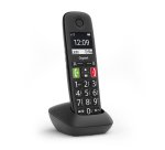 Gigaset E290 Telefono analogico/DECT Identificatore di chiamata Nero