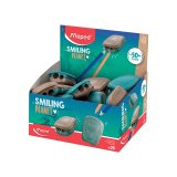 Taille crayon 2 usages PULSE SMILING PLANET, blau/brun