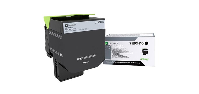 Lexmark 71B0H10 Cartouche de toner 1 pièce(s) Original Noir