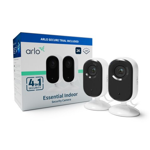 ARLO Caméra de surveillance Pack de 2 caméras intérieures VMC3260-100EUS