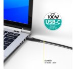 Port Designs 900067 câble USB USB 2.0 2 m USB C Noir