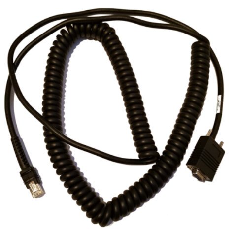 Zebra CBA-R62-C20PAR cable de serie Negro 6 m DB9