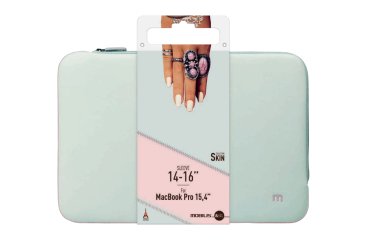 Funda para portátil Mobilis 049006 maletines 40,6 cm 16" Verde agua