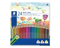 Crayon de couleur Noris colour - Etui carton de 24