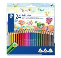 Crayon de couleur Noris colour - Etui carton de 24