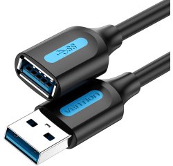 Vention CBHBH cable USB USB 3.2 Gen 1 (3.1 Gen 1) 2 m USB A 5 Gbit/s Negro
