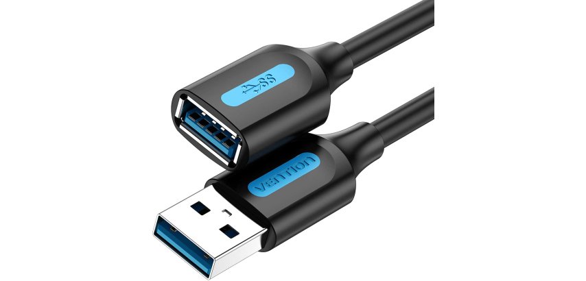 Vention CBHBH cable USB USB 3.2 Gen 1 (3.1 Gen 1) 2 m USB A 5 Gbit/s Negro