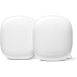 Google Nest Wifi Pro Tri-bande (2,4 GHz / 5 GHz / 6 GHz) Wi-Fi 6E (802.11ax) Blanc 2 2x2