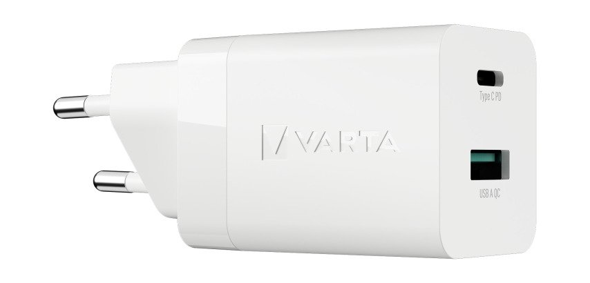 Varta 57955 101 111 Caricabatterie per dispositivi mobili Universale Bianco AC Ricarica rapida Interno