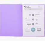 Sous-chemises SUPER 60, A4, 60 g/m2, lilas