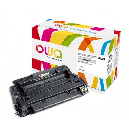 Toner remanufacturé OWA - standard - Noir - pour HP Q7551A