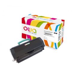 Toner remanufacturé OWA - standard - Noir - pour LEXMARK E260A21E, DELL 593-10336, IBM 39V3202, 39V3713, OLIVETTI B0960