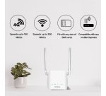 Strong 300M wireless router Fast Ethernet Single-band (2.4 GHz) 4G White