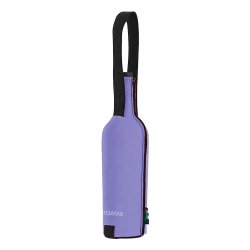Muitomas BOTTLEHOLDERVL portabottiglie Viola Neoprene 1 bottiglia/bottiglie