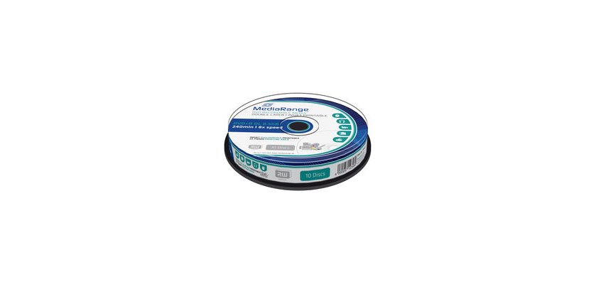 DVD+R MediaRange Double Layer 8,5GB Tintenstrahldruck 10 Stück