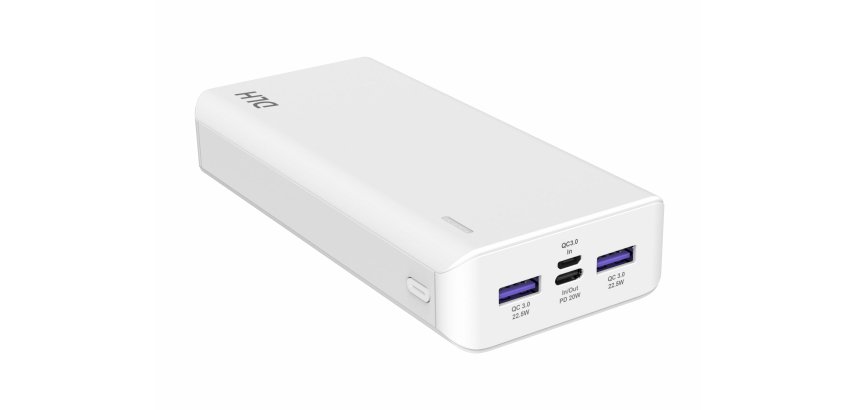 DLH DY-BE5221 banque d'alimentation électrique 20000 mAh Blanc