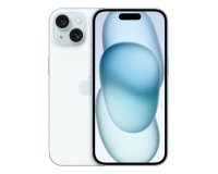 Apple iPhone 15 15,5 cm (6.1") SIM doble iOS 17 5G USB Tipo C 128 GB Azul