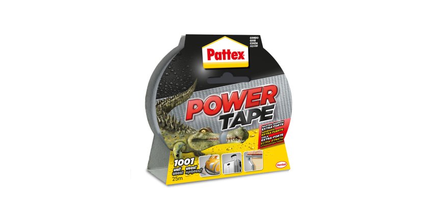 Pattex 1669710 nastro adesivo Adatto per uso interno Adatto per uso esterno 25 m Grigio