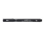 Feutre technique uniball pointes calibrees 0,9mm encre noir trace net et precis