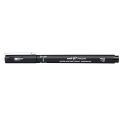 Pin fineliner - punta 0.9 mm - nero - Uni Mitsubishi