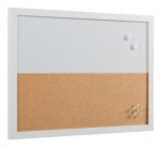 Bi-Office MX03106668 whiteboard 600 x 400 mm Lacquered steel/Cork Magnetic