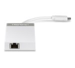 Trendnet TUC-ETGH3 base para portátil y replicador de puertos USB 3.2 Gen 1 (3.1 Gen 1) Type-C Gris, Blanco