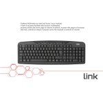 LINK LKTAST05 Tastiera Multimedia USB [Layout Italiano]