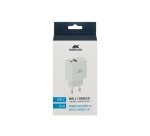 Rivacase PS4102 W00 mobile device charger Universal White AC Fast charging Indoor