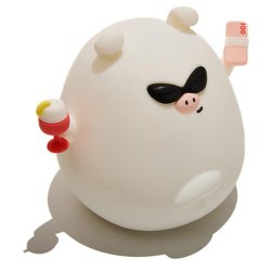 Muitomas SILLAMPPIGC decoration lighting Light decoration figure