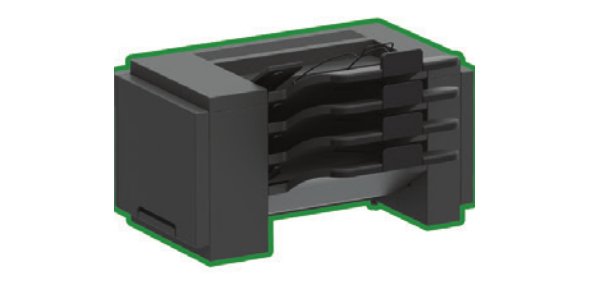 Lexmark 50G0852 cassetto carta Vassoio carta 100 fogli