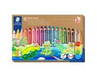 Crayon de couleur hexagonal Noris junior, étui