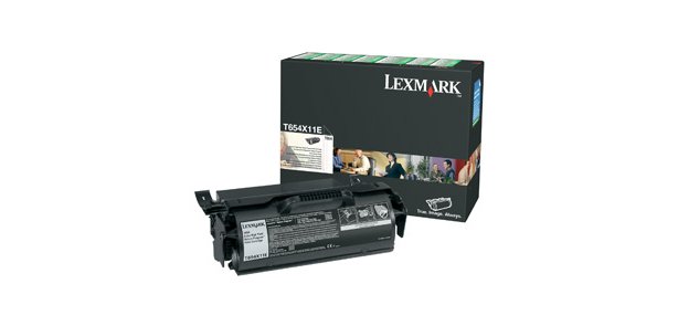 Lexmark T654 Extra High Yield Return Program Print Cartridge cartuccia toner Originale Nero